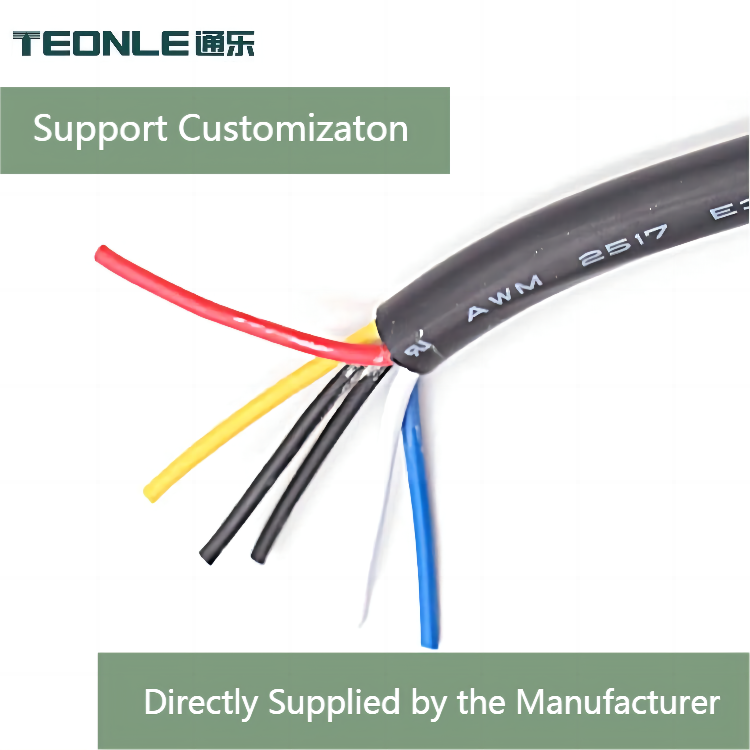 Tunle twisted-pair shielded cable UL2517 Power cable with high flexibility and oil resistance