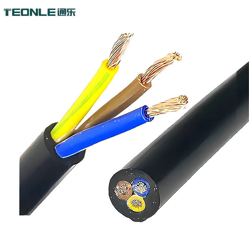 PVC sheathed wire soft folding automation equipment H07VV-F European standard VDE certification power cord