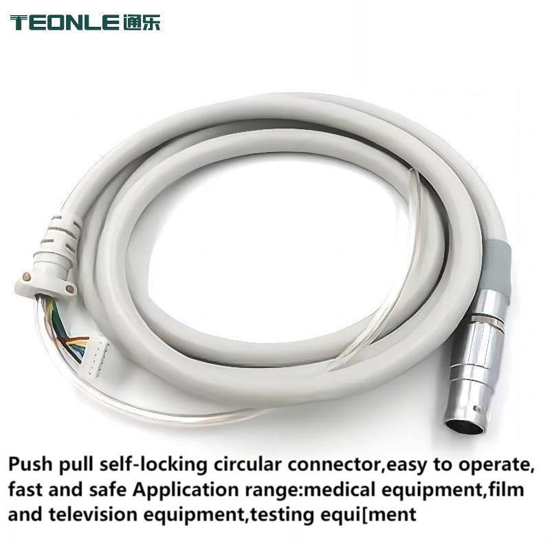 High flexibility, wear resistance and folding medical device cable 2 3 4 core