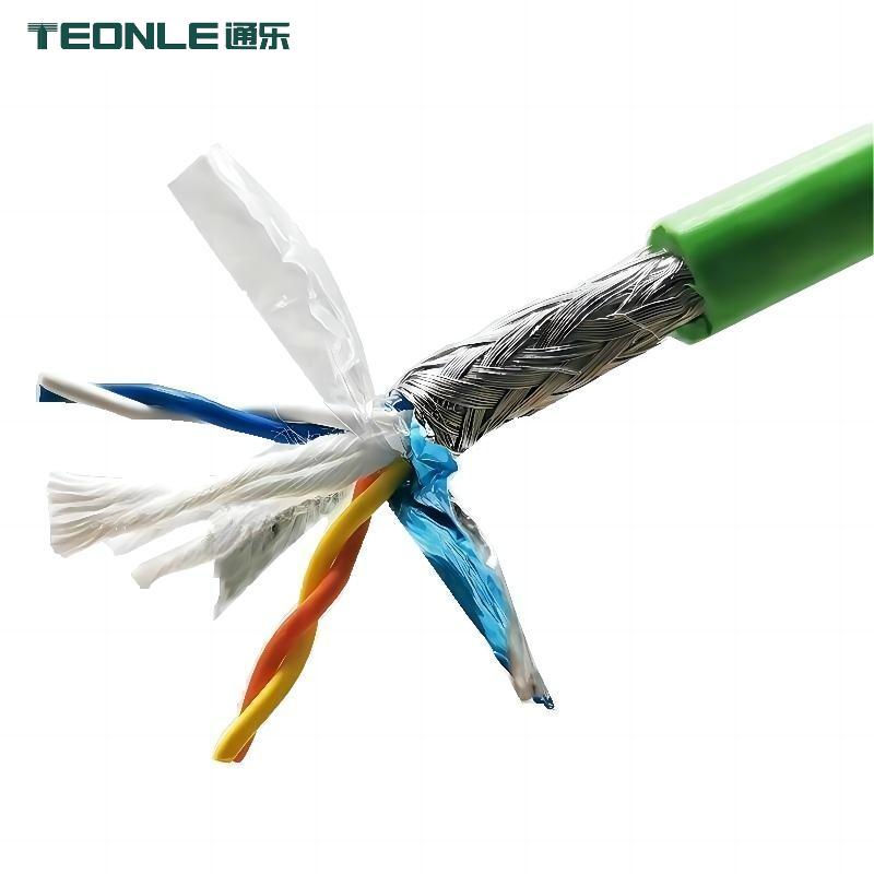 High flexibility bending drag chain industrial Ethernet communication cable shielded network cable