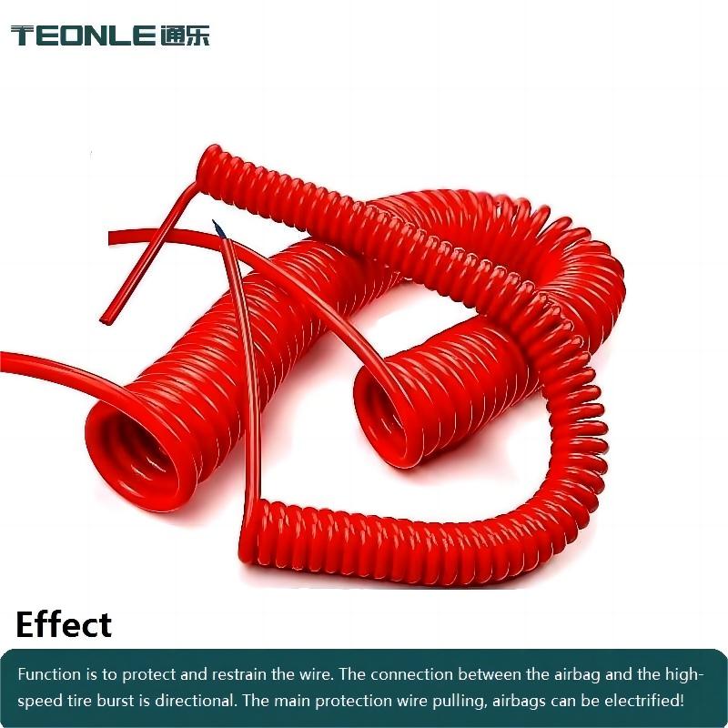 Teonle flexible elastic spiral cable 0.12 ~ 4 square meters cold, folding and high temperature resistance