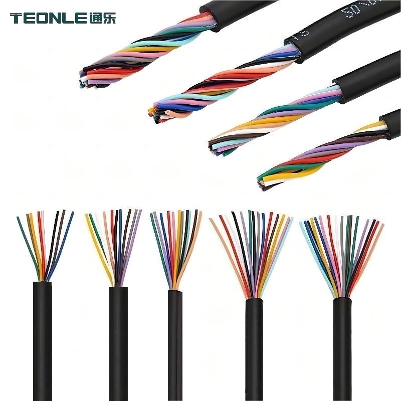 Flexible cold resistant low temperature cable 10 12 cores customized by manufacturers