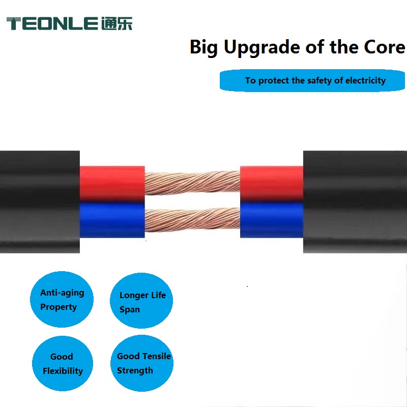 2 3 4 5 6-core CCC certified power cable with high flexibility and bending resistance