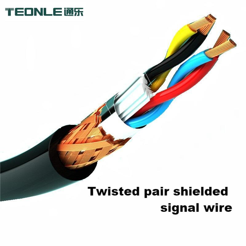 Oxygen free pure copper high flexibility shielded signal cable RVVSP twisted-pair cable