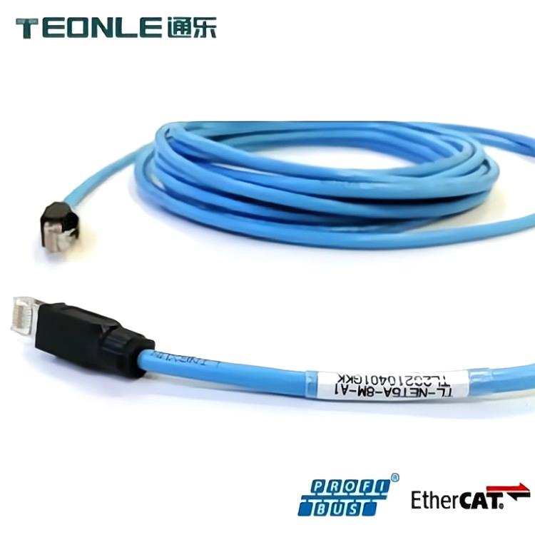 High flexibility industrial network cable more than five, six types of bending resistance anti-jamming