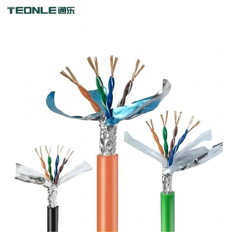 Industrial grade Ethernet Cable Profinet/EtherCat CAT6ACAT5 Gigabit shielded servo Flexible